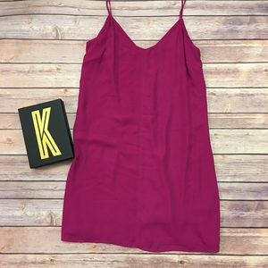 🎃ASOS Petite Fushia Pink Dress Size 4